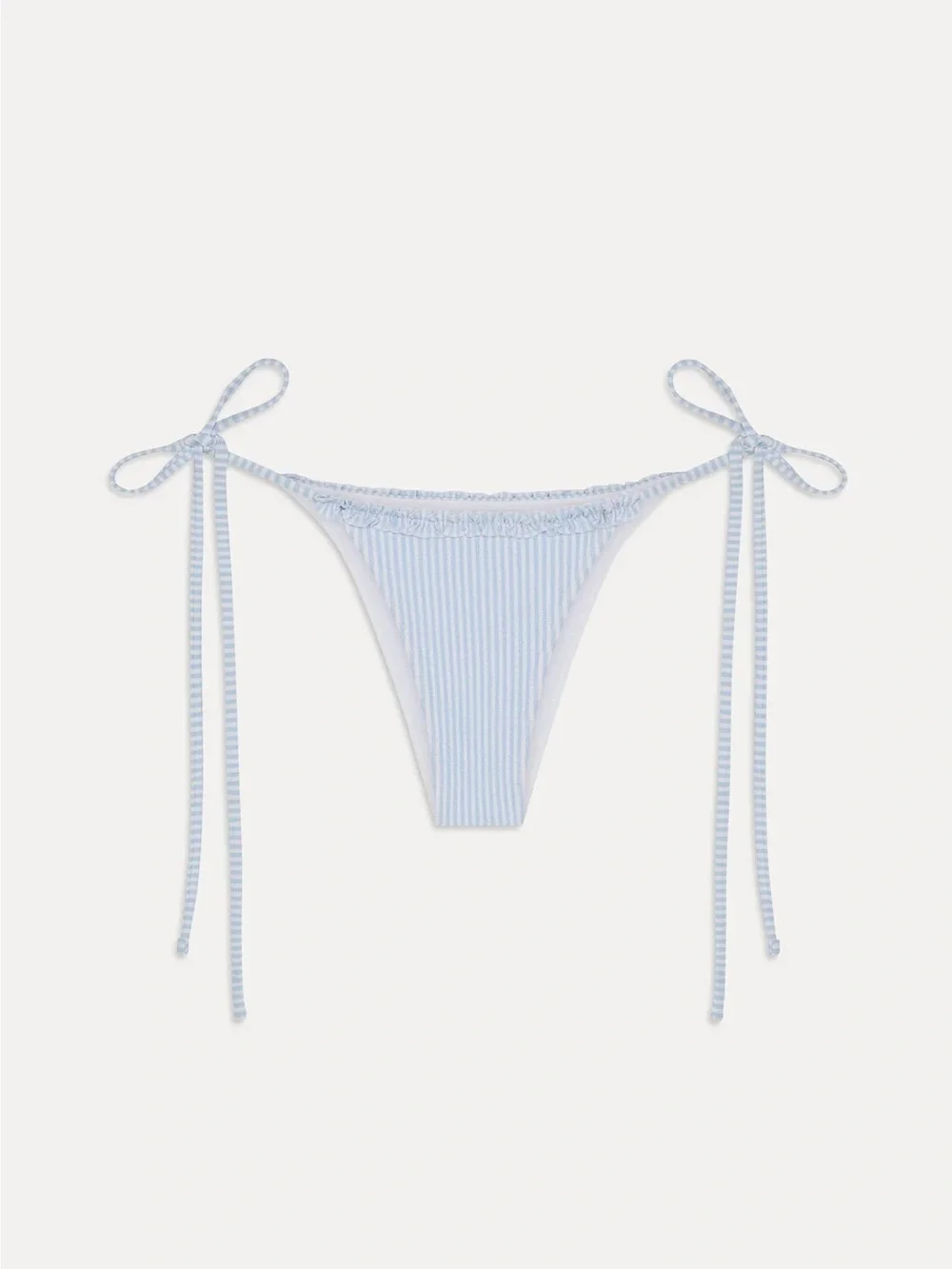 Frankie’s Bikini Mackenzie Ruffle String Bikini Bottom